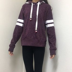 Dark Purple Love Hoodie